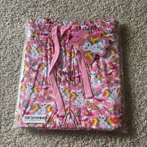 NWT: Posh Peanut Rainbow Angel Kitties Pajama Bottoms size xs Lisa Frank women’s
